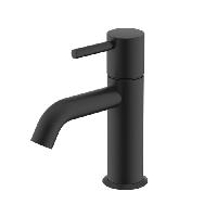 NEMO NM-2311MB Смеситель для раковины с донным клапаном MATTE BLACK