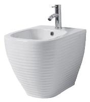 Disegno ceramica Loom, напольное биде, 52,5x37,3хh40,5 см, цвет белый матовый
