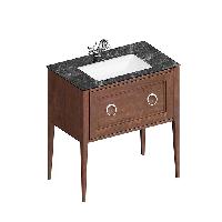 Kerama Marazzi Тумба PLAZA Classic NEO напольная с ящиком 80, орех матовый