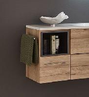 Marlin 3160motion, боковой шкаф под рак. 30х48см (1 верхняя полка и 1 ящик) для тумбы WNWUG92DR, цвет включая полку дуб натуральный