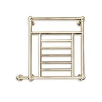 Devon&Devon Jupiter 3 Полотенцесушитель электрический 725x685x143 мм., скрытое подключение слева, цвет светлое золото