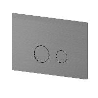 Newform Смывная панель для туалета, совместимая со скрытыми бачками GEBERIT SIGMA 8 и SIGMA 12, цвет:  PVD brushed gun metal