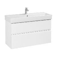 Roca OLETA Тумба подвесная 961х374х548 мм. для раковины 1000 мм, с 2 ящиками, белый матовый