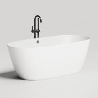 Salini Sofia Light Ванна отдельностоящая 1650х750х600мм, с отверстием под перелив, мат-л: S-Sense, глянцевый белый  (без слива-перелива)