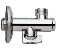 Запорный вентиль с фильтром 1/2*1/2 Remer 1231212
