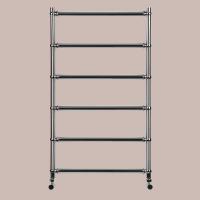 Irsap BELLA п/сушитель (6тр) водяной для систем ГВС, 532хh875мм (межосевое 500мм), с вентилями и комплектом для монтажа KITCOPTUEC6450, цвет:хром/хро