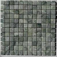 pixmosaic PIX 313 Jet Green, чип 23x23 мм, сетка 305х305х4 мм, Матовая