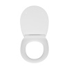 Roca VICTORIA NORD Cиденье с крышкой для унитаза тонкое с механизмом "мягкое закрывание", белый (ZRU9302919) 