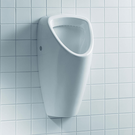 Laufen Caprino Plus Писсуар с внешним подводом воды (без сифона 8.9418.1 и впускного патрубка), цвет белый (с отверстием сверху) 