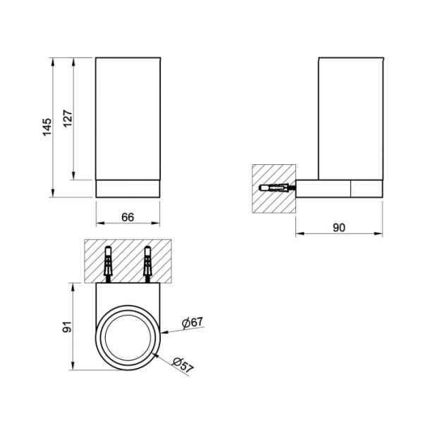 GESSI INCASTRI ACCESSORIES  Стакан подвесной , цвет: Copper Br. PVD /Light Smoke 