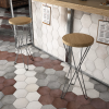 Плитка керамическая напольная 24952 HERITAGE HEXÁGONO Shadow 17,5х20 см 
