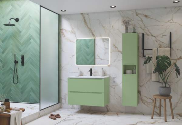 Пенал подвесной Дион, Фисташковый 