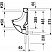 Duravit Starck 3 Писсуар подача воды сзади, с вытяжкой, сток внутренний вертикальный или горизонтальный, включая крепление, модель без „мушки“, 330x3