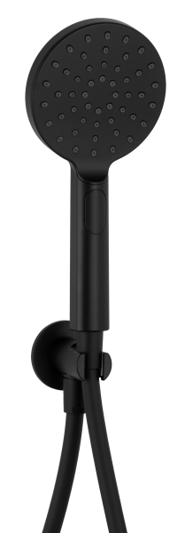 Душевая система Remer Energy EY09S02MD25NOVB, черный матовый 