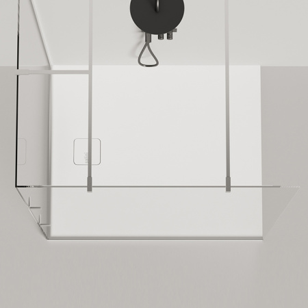 Salini OASI Поддон душа 1200х1000х30 мм., с сифоном, S-Stone матовый, цвет белый 