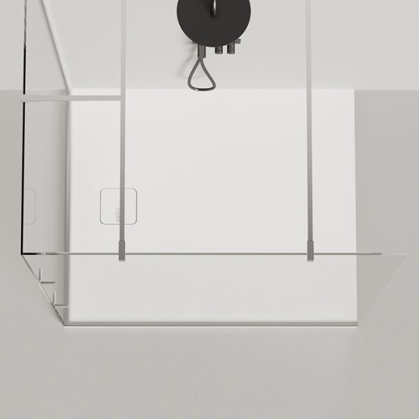 Salini OASI Поддон душа 1200х1000х30 мм., с сифоном, S-Stone матовый, цвет белый 