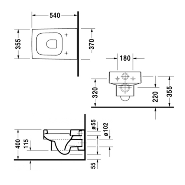 Duravit Vero Сиденье для унитаза съемное, петли: нерж. сталь с микролифтом, Цвет: Белый (Со Склада нашего продаем с унитазом 2217090000!) 
