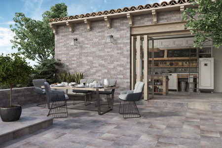 Плитка фасадная Ceramika Paradyz Viano Grys Elewacja 24,5x6,6 (0,74) 