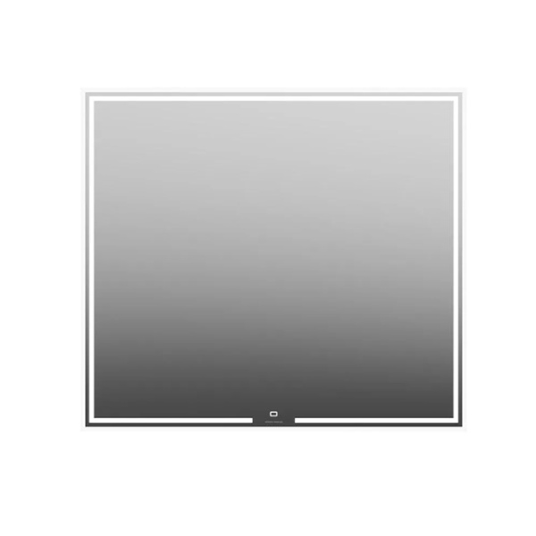 Kerama Marazzi Зеркало MIO прямоугольное с диммером 90, белое 
