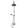 Gattoni PD Душ колонка с верхним душем 200мм и ручной лейкой (под смеситель c G1/2), цвет хром (Снято с пр-ва) (со склада продаем с TSRE940C0.I сr)