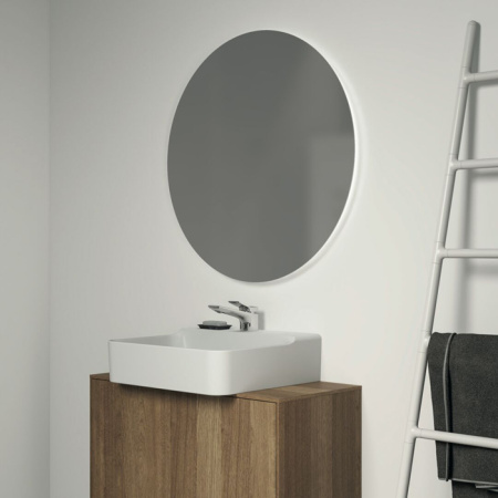 Ideal Standard Conca Круглое зеркало с диаметральной светодиодной подсветкой 800 x 26 x 800 мм, 7,4 кг neutral 