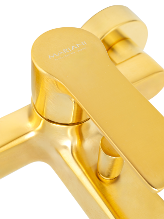 Смеситель для ванны Mariani Kali B22212KL, золото брашированное 