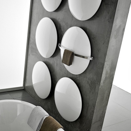 Antrax Saturn&Moon  Полотенцесушитель электрический 73x73H см, цвет белый матовый 