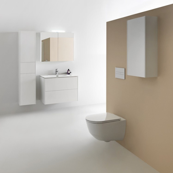 Laufen Pro S Комплект, раковина и база 1000х500х610 мм, с 1 отв под смеситель,с 2 ящиками с мех. push-and-pull, белый матовый 