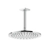 GESSI Rilievo Потолочная душевая головка шарнирная на 1/2",Ø250 мм., цвет: хром