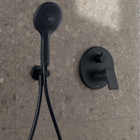 Duravit шланг 1600 мм с защитой от перекручивания, черный матовый (Спец.цена из наличия) 