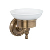 TW Bristol 106, подвесная мыльница, керамическая (белый), цвет держателя: бронза