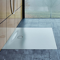 BETTE Floor Side Душевой поддон квадратный 90х90хh6,5см, D 90 мм, цвет белый