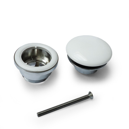 Artceram Донный клапан для раковин универсальный, Cliсk-Claсk, покрытие керамика, цвет белый (новый арт ACA036 34) ПРОДАЕМ с раковинами! 