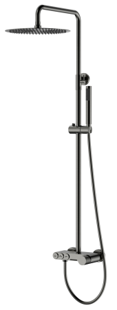 Стойка для душа STICK Gun Metal c ручкой TOUCH 