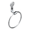 THG HIRONDELLES PLATINUM STAMPED Полотенцедержатель-кольцо, цвет хром