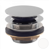 Донный клапан без перелива для ванны click-clack 1”1/2 OMP Tea Clicker 8568.060.6.XD, белый матовый