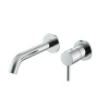 NEMO NM-2313CR Смеситель из стены для раковины с донным клапаном CHROME PLATED