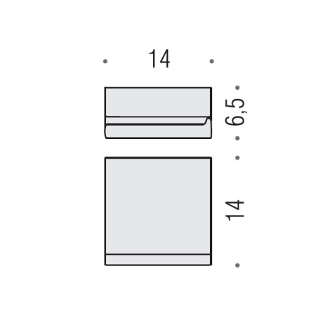 Colombo Lulu Держатель туалетной бумаги с крышкой, цвет: PVD золото 