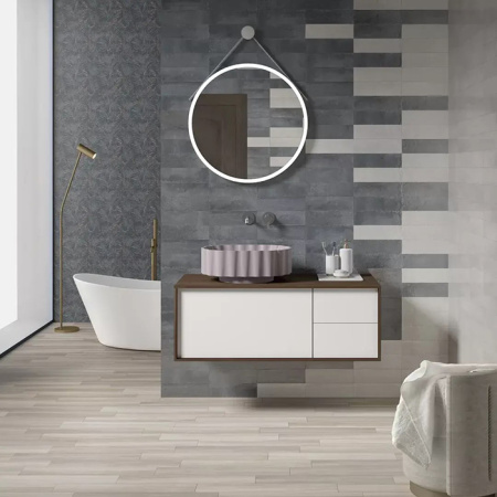 Kerama Marazzi Зеркало CONO круглое 70, белое матовое 