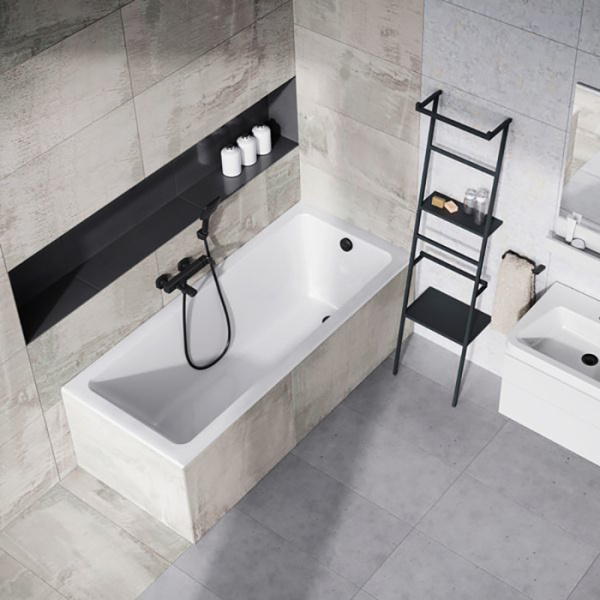 RAVAK Ванна 10° SLIM 170х75  белая 