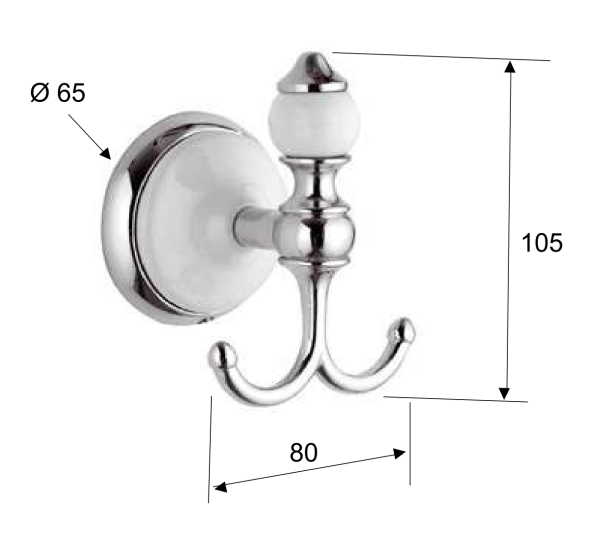 Крючок Remer Epoca EP50CR 