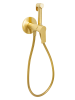 Гигиенический душ со смесителем Mariani Kali B22185KLW, золото брашированное 