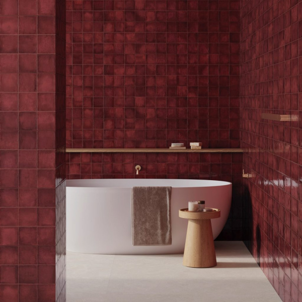   Деко Амарис Плюс бордовый 32x62,5 (1,00) 