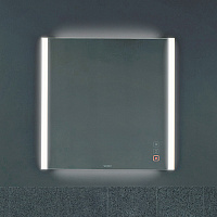 Duravit XViu Зеркало с подсветкой 820x800мм, цвет: матовый черный