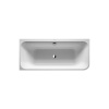 DURAVIT Happy D2 Ванна 1800х800 мм, угол слева  вариант с двумя наклонами для спины, с интегр акрилов панелью и ножками, цвет белый