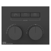 Gessi Hi-Fi Термостат для душа, с включением до 3 источников одновременно (внешняя часть), цвет: Black XL