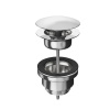 Kerama Marazzi Донный клапан для раковины click-clack, цвет хром