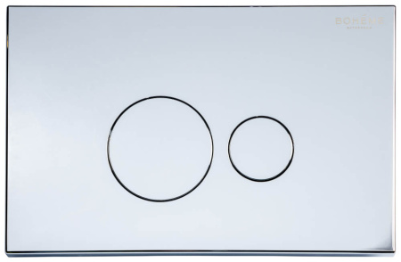 Кнопка для инсталляции, пластик CHROME (для 666) 