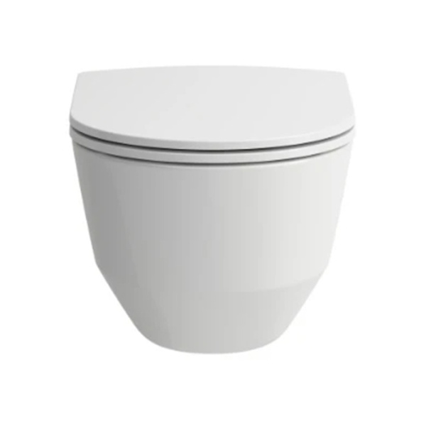 LAUFEN Pro Унитаз подвесной, безободк смыв Rimless, с инсталляцион системой, сиденье с микрол тонкое, панель смыва хром глян (АКЦИЯ с нашего склада) 