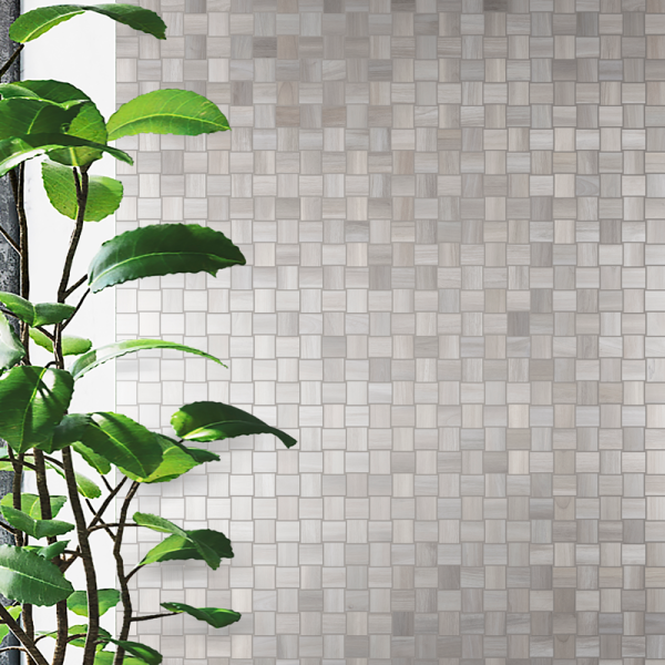 Мозаика  60007221 OPUS MOSAICO INTRECCIO Cenere (5x5) 30х30 см 